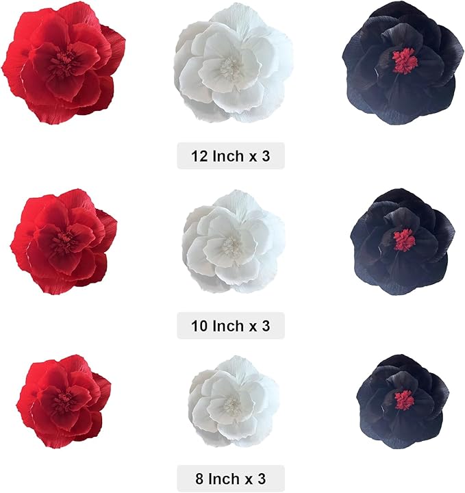BRT Bearingshui Crepe Paper Flowers Decoration - Image 5