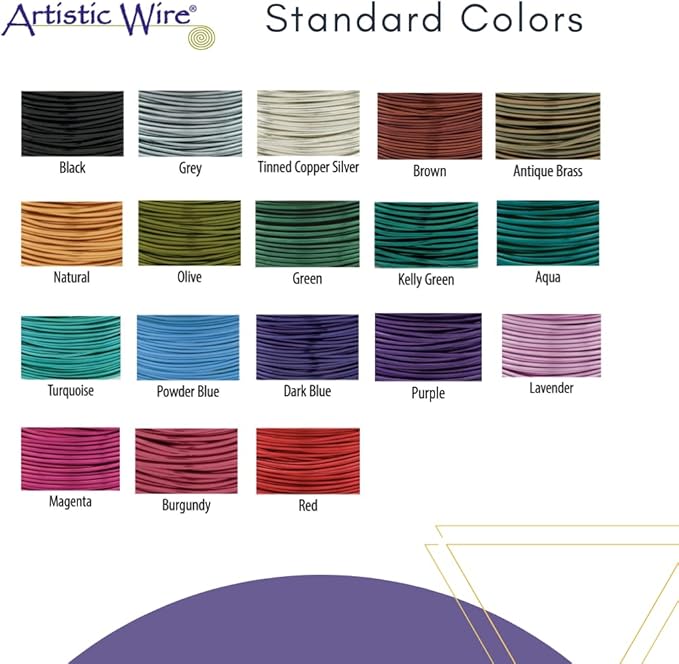 Artistic Wire, 20 Gauge Tarnish Resistant Colored Copper Craft Wire, 15 yd - Image 6