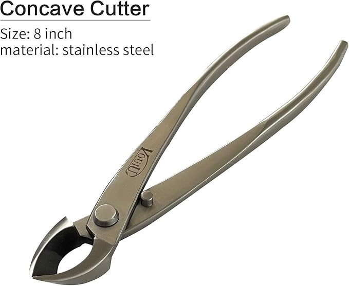 6-Piece Bonsai Tool Set, Knob Cutter, Trunk Splitter, Concave Cutter, Wire - Image 4