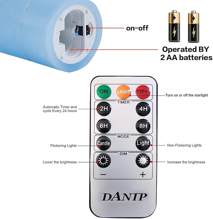 danip LED Flameless Candle - Image 6