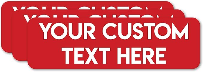 Design Your Own Custom Weatherproof Decal Text Sticker by Eggleston+Design+Co