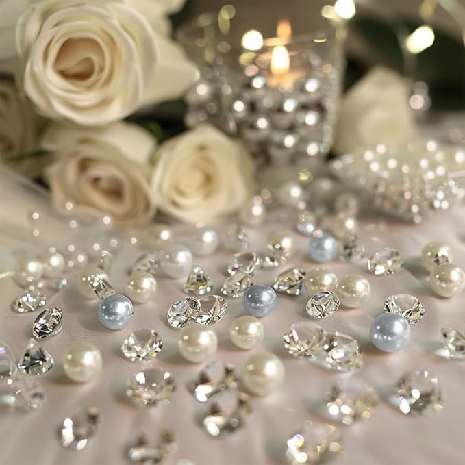 HappyFiller 1075 PCS Floating Pearl Beads, Marbles - Image 2