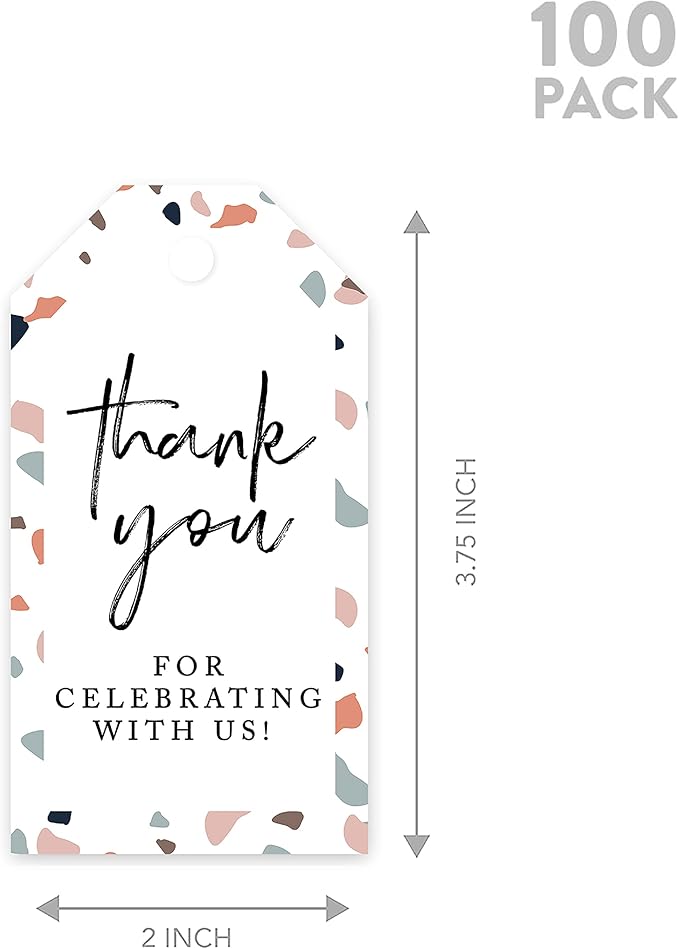 Andaz Press 100-Pack Thank You for Celebrating - Image 5