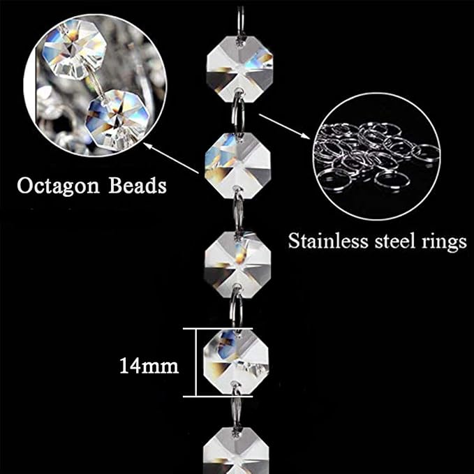 99ft Acrylic Crystal Garland Strands - Image 3