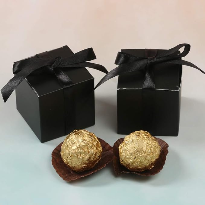 COTOPHER 60pcs Small Gift Boxes, Favor Boxes 2x2x2 inches Paper Gift Boxes - Image 4
