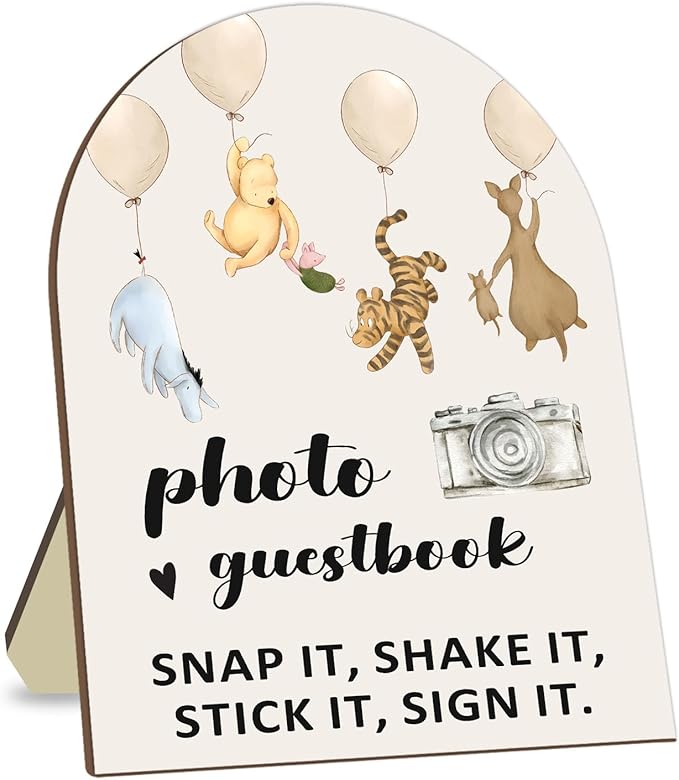 Winnie Wedding Photo Guestbook Sign by CelebrateEveryMoment
