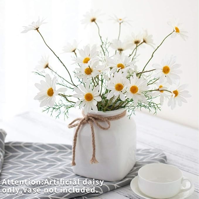 AmyHomie Artificial Flowers, Artificial Gerber Daisy - Image 3