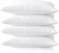 Medium Support Bed Pillows Queen Size Set of 4 Pack by Acteb