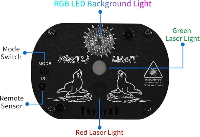 POCOCO Wireless DJ Party Lights - Image 6