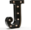 Light Up Black Alphabet Marquee Letters Sign LED Marquee Number Lights Sign by OYCBUZO