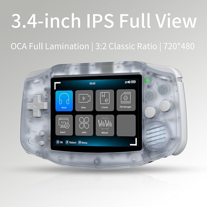 RG34XX Retro Handheld Game Consoles RG34XX Classic Retro Gaming Console 32+64G - Image 4