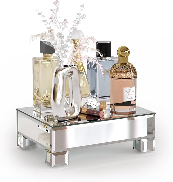 Mirrored Risers for Display, Tabletop Display Stand, Mirrored Perfume Tray for - Image 5