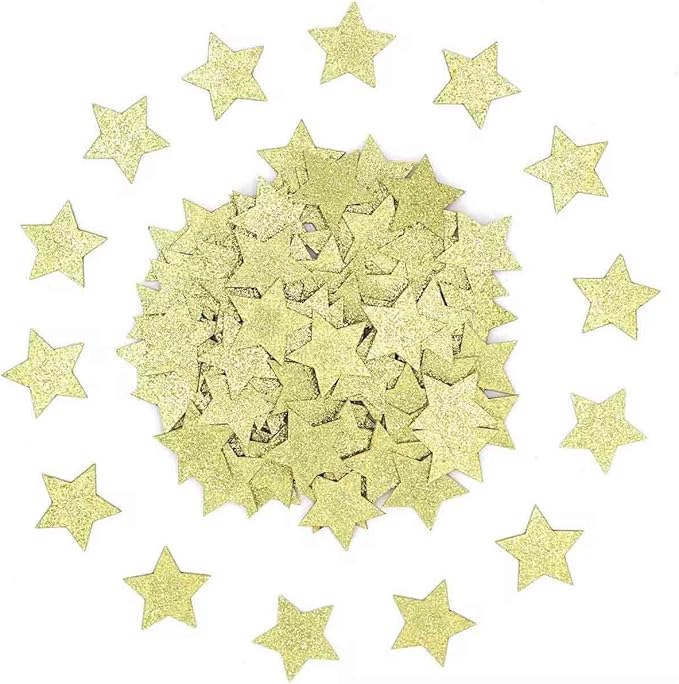 Glitter Star Confetti for Party and Tables Decoration, Baby Shower Birthday - Image 2