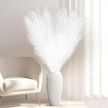 Zeyune 10 Pcs 71'' Large Faux Pampas Grass Decor Tall Artificial Pompous Grass by Zeyune
