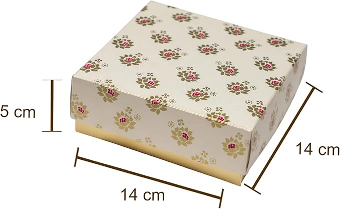 Desi Favors Floral Printed Sweet Boxes - Image 4