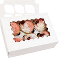 Bakepacker Auto-pop up 6 Cupcake Boxes by Bakepacker