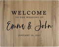 Andaz Press Large Wooden Welcome Sign by AndazPress