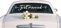 Just Married Car Decal – Wedding Bumper Sticker by Unknown