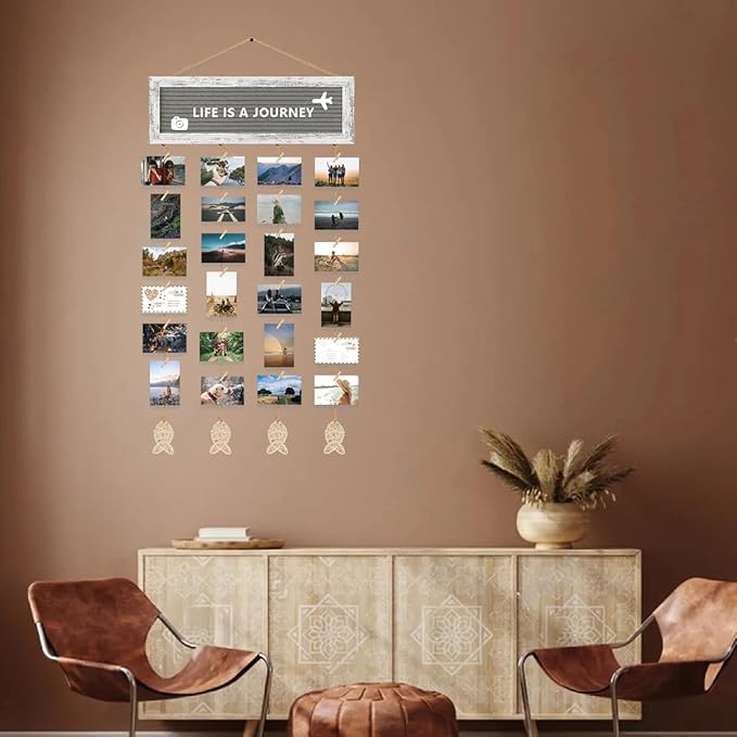 Picture Frames Collage Wall Decor Hanging Photo Display, Birthday Gifts - Image 7