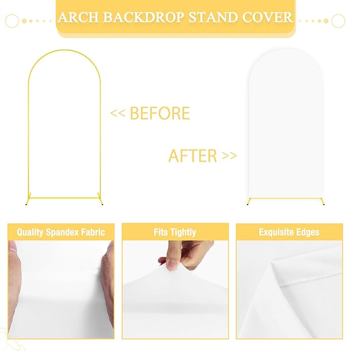 Metal Arch Backdrop Stand Set of 2 - Image 7