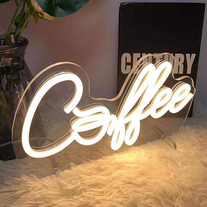 Coffee Table Number Neon Sign Desk Lamp Night Light Wedding Letter LED Neon - Image 3
