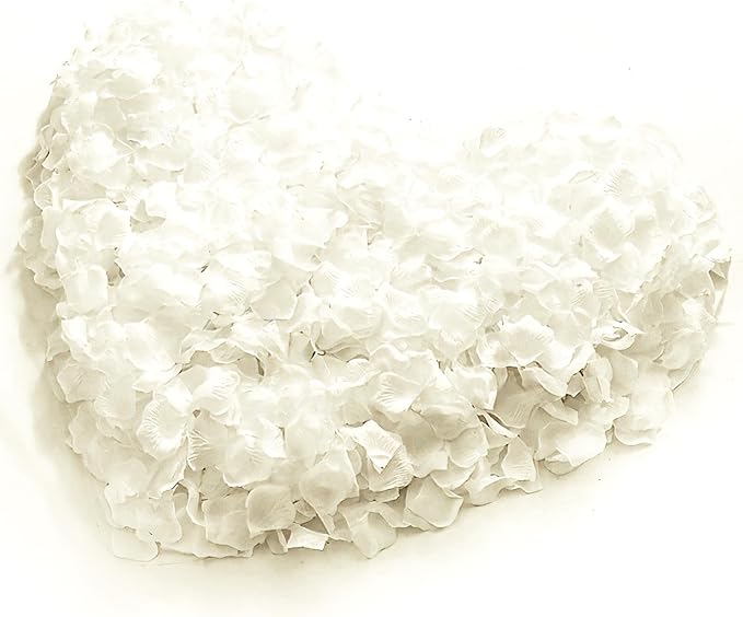 1000Pieces Rose Petals, Artificial Flower Petals Fake Rose Petals by Pyrrhiax