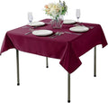 Cupuamon Square Tablecloth 70x70 inch Washable Polyester Fabric Table Cloth by Cupuamon