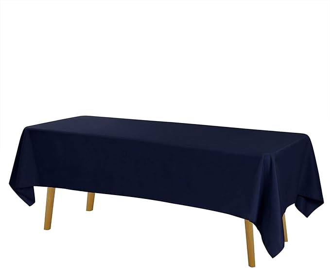 Rectangle Tablecloth 60x102 inch Washable Polyester Fabric Table Cloth - Image 2