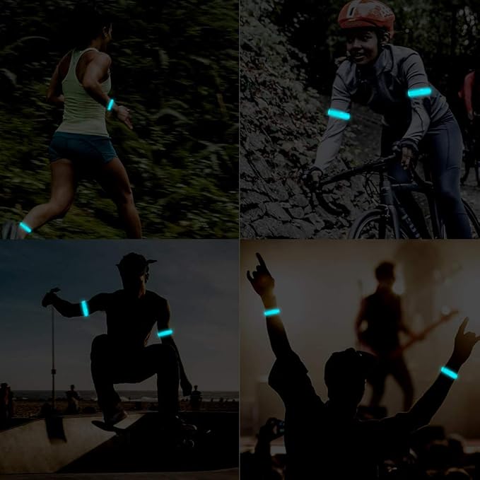 Rechargeable LED Armband for Running, Light Up LED Armband, High Visibility - Image 7