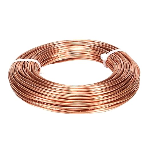 99.9% Soft Copper Wire, 6 Gauge/ 4.1 mm Diameter, 12.5 Feet / 3.8m, 1 Pound by ibaofuing