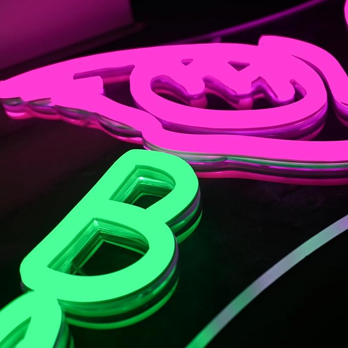 Lucunstar Flamingo Bar Neon Sign, LED Light Up Sign - Image 3