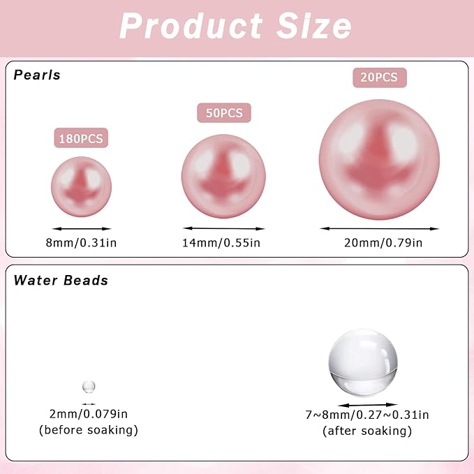 Floating Pearls for Centerpieces Vases - Image 2