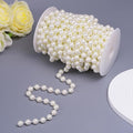 11 Yards/33Feet Pearl Garland Craft String Pearls, Faux Pearl by Unknown