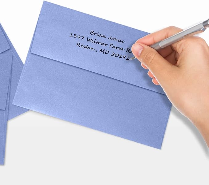 LUXPaper A7 Invitation Envelopes | Peel & Press | 5 1/4" x 7 1/4" | Vista - Image 6