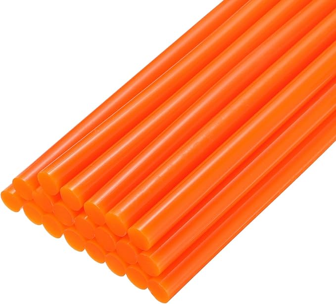 uxcell 20pcs Hot Glue Sticks for Glue Gun 11mm/0.43-inch x 8-inch Mini Hot Melt by uxcell