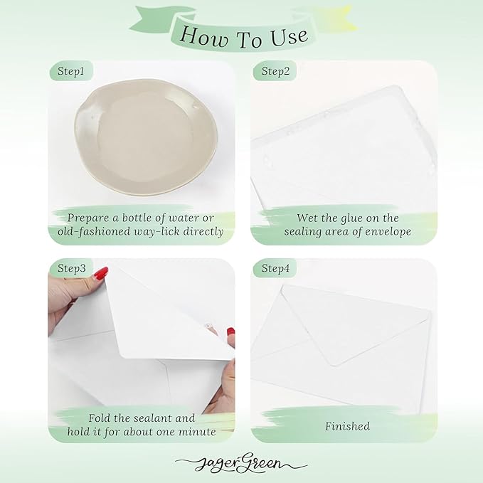 50 Pack 4x6 Envelopes Letter Size, Envelope 4.3x6.3 - Image 5