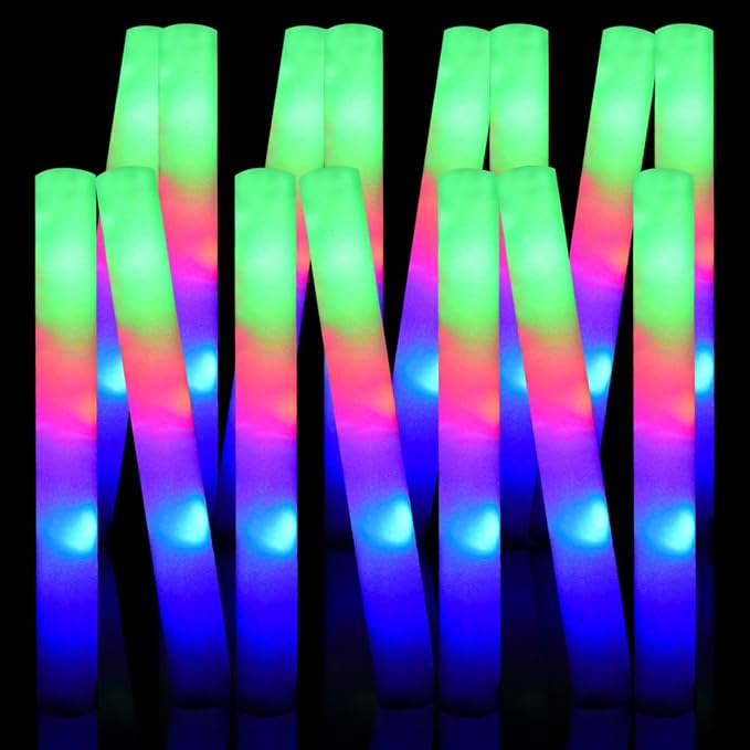M.best 100 Pack LED Light Up Foam Sticks - Image 3