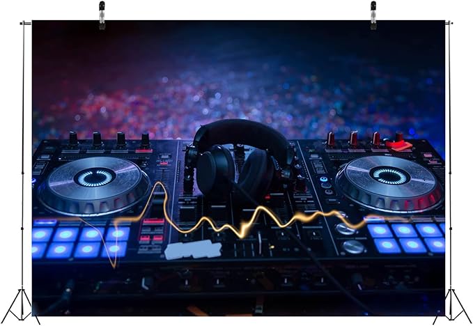 CORFOTO 15x8ft Fabric Dj Mixer - Image 4