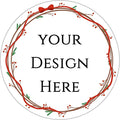 100-1000pcs Custom Stickers Merry Christmas Stickers Personalized Labels by Unknown