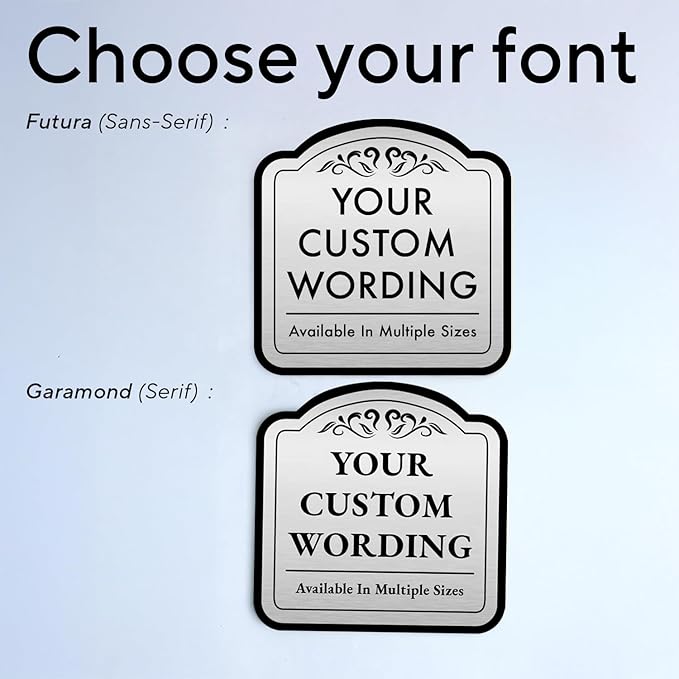 Custom Decorative Outdoor Metal Signs, Personalized Aluminum, Waterproof Made - Image 9