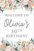 Andaz Press Personalized Extra Large Birthday Easel Board Party Sign, 12x18-inch by AndazPress