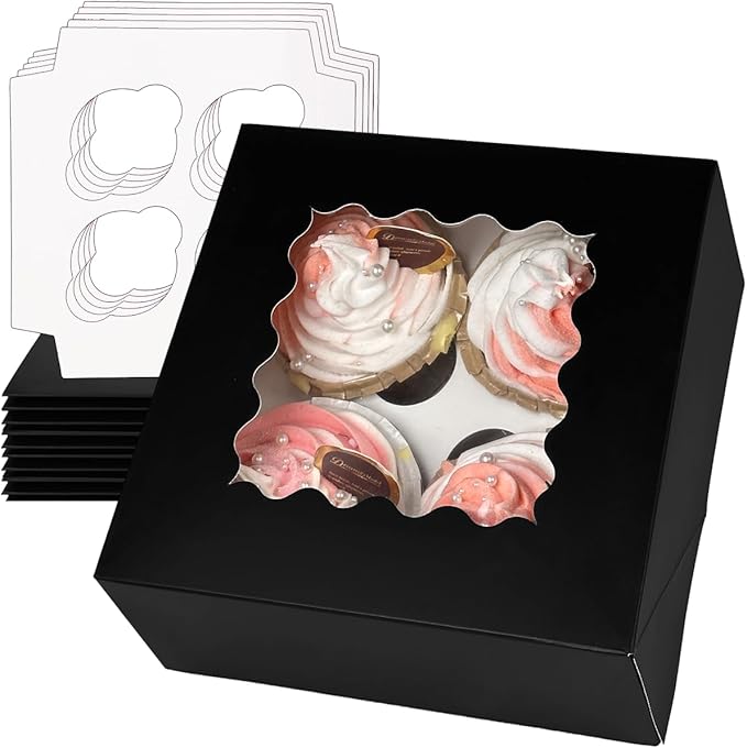 Bakepacker Auto-pop up 4 Cupcake Boxes - Image 5