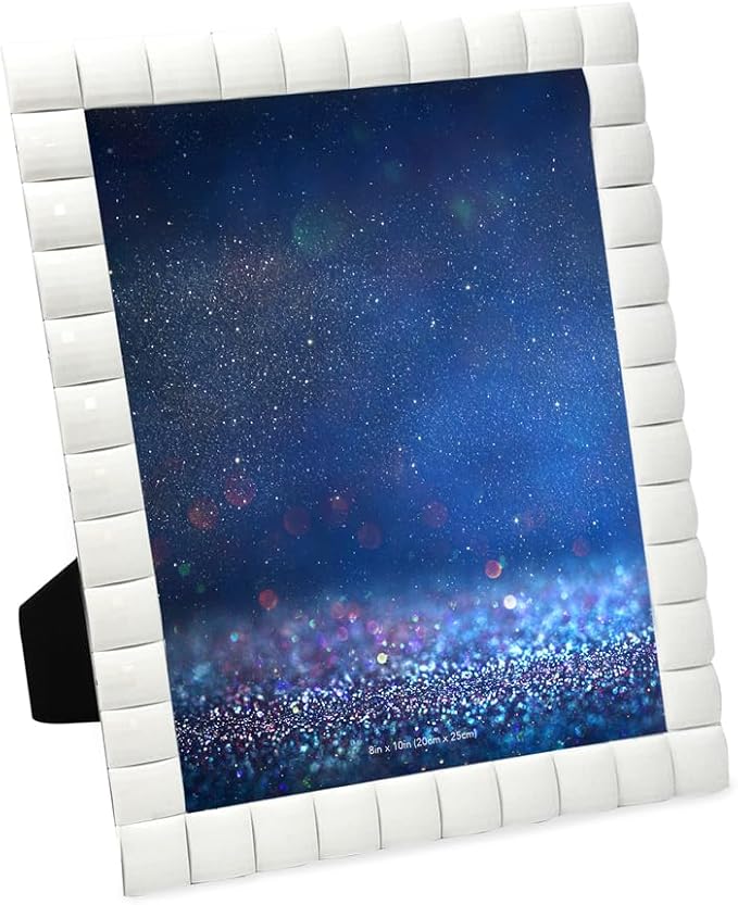Isaac Jacobs Decorative Sparkling Jewel Picture Frame, Photo Display & Home by IsaacJacobs