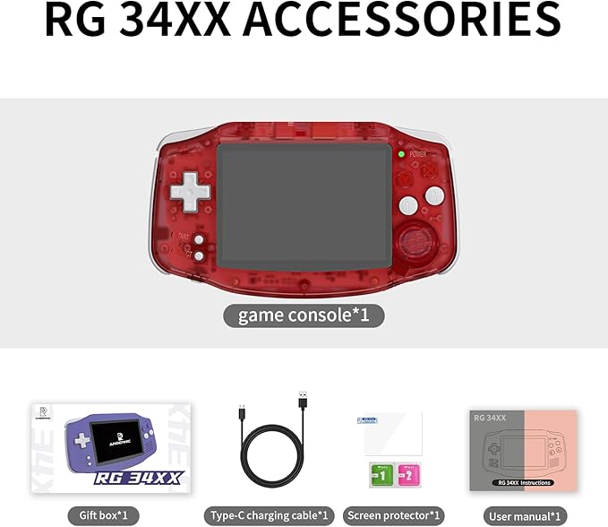 RG34XX Retro Handheld Game Consoles RG34XX Classic Retro Gaming Console 32+64G - Image 6