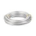 Fashewelry 22.96 Feet/Roll 6mm Thick Aluminum Wire Silver Bendable Metal Craft by FASHEWELRY