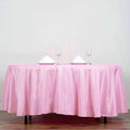 Efavormart Round Tablecloth, 108 Inch Stain & Wrinkle Resistant Washable Table by efavormart