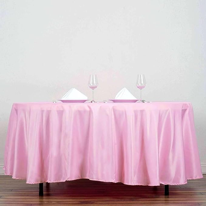 Efavormart Round Tablecloth, 108 Inch Stain & Wrinkle Resistant Washable Table by efavormart
