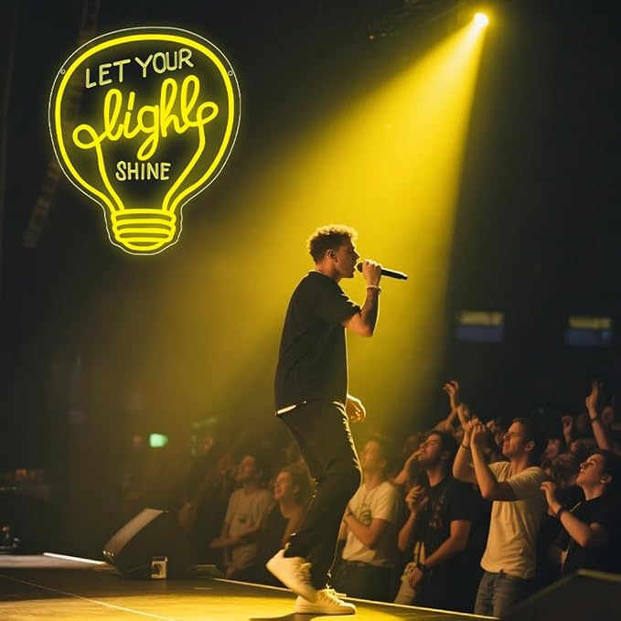 Let Your Light Shine Neon Sign, Dimmable LED Light Signs - Image 6