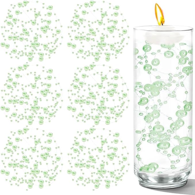 50 PCS Artificial Floating Beads by Cusmation