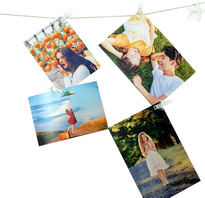 100pcs Photo Clips Mini Clothespins - Image 3